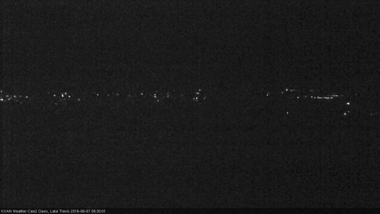 Lake Travis webcam, June 6, 2016 12:00 AM CT