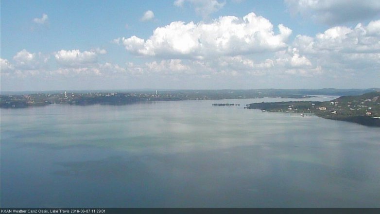 Lake Travis webcam, June 7, 2016 10:35 AM CT