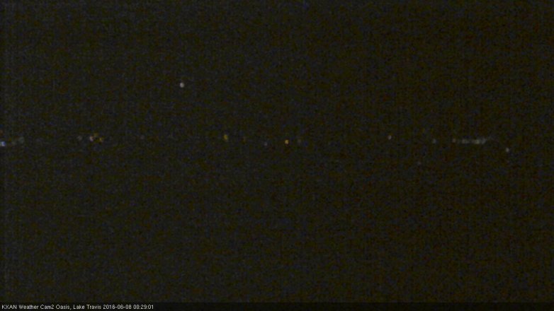Lake Travis webcam, June 7, 2016 11:55 PM CT