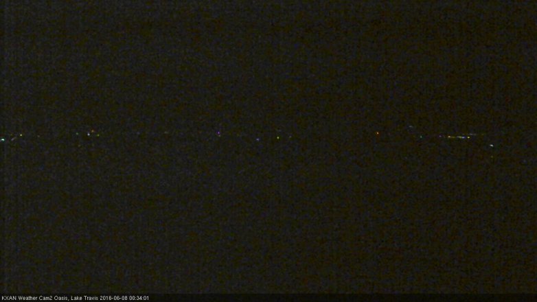 Lake Travis webcam, June 7, 2016 12:00 AM CT