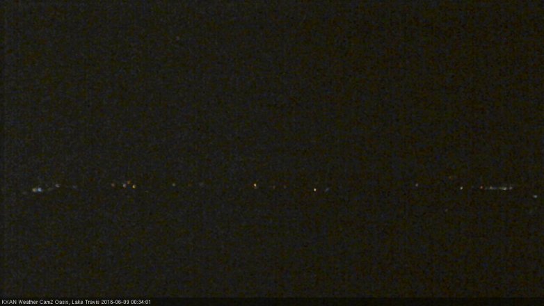 Lake Travis webcam, June 8, 2016 12:00 AM CT