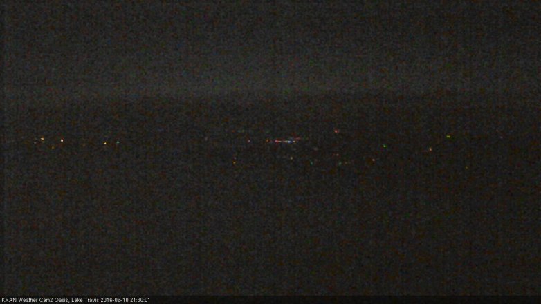 Lake Travis webcam, June 10, 2016 8:35 PM CT