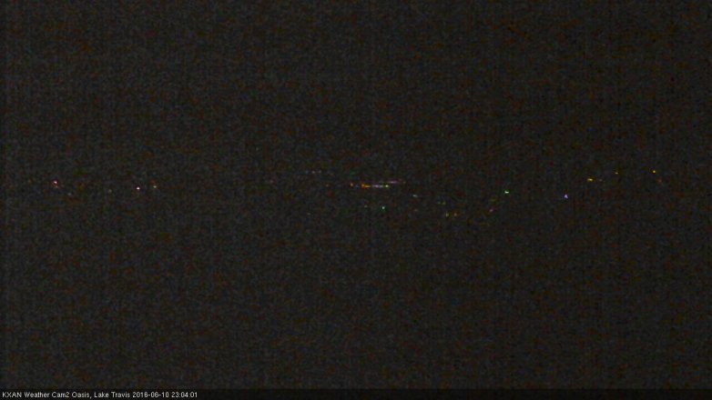 Lake Travis webcam, June 10, 2016 10:10 PM CT