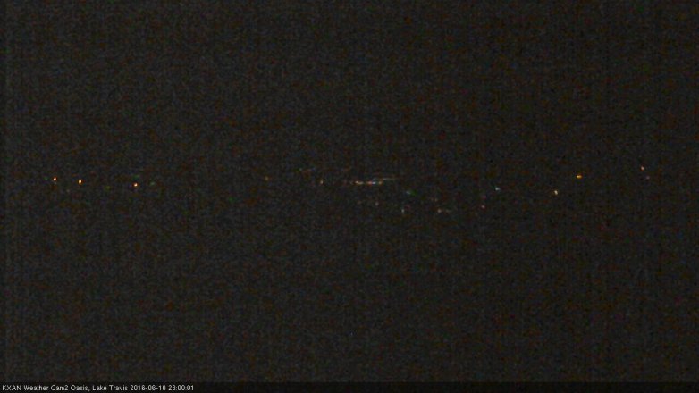 Lake Travis webcam, June 10, 2016 10:15 PM CT