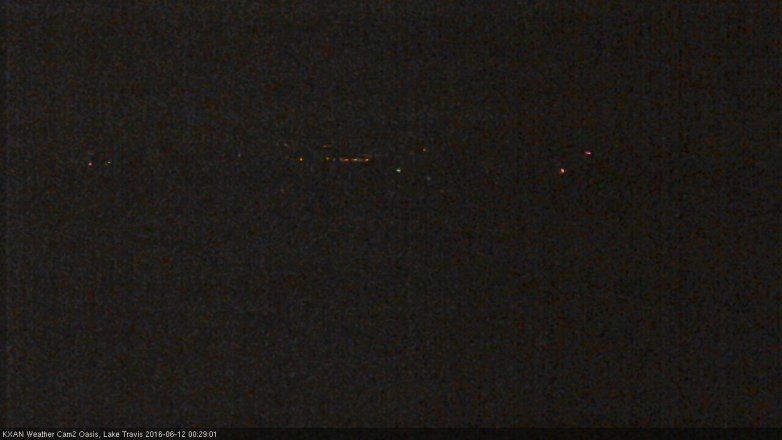 Lake Travis webcam, June 11, 2016 11:35 PM CT