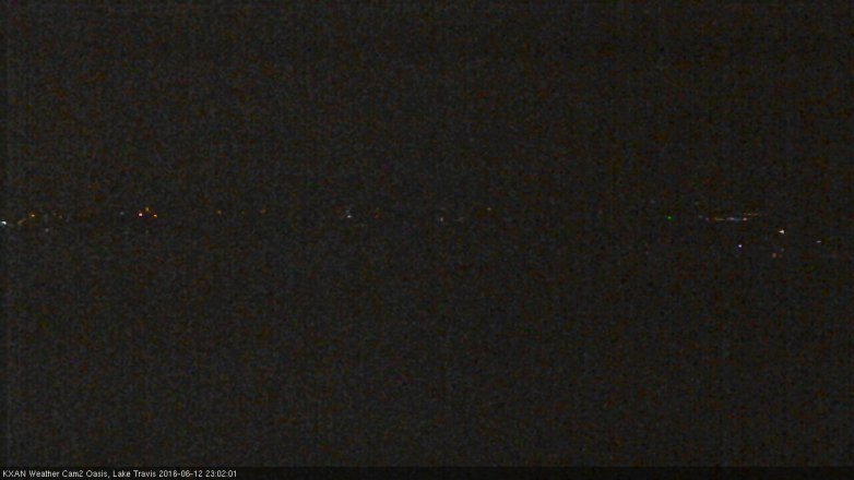 Lake Travis webcam, June 12, 2016 10:10 PM CT