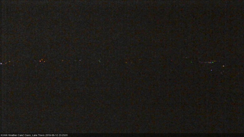 Lake Travis webcam, June 12, 2016 10:35 PM CT
