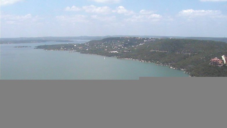 Lake Travis webcam, June 13, 2016 12:25 PM CT