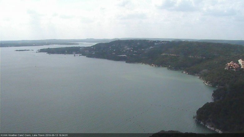 Lake Travis webcam, June 13, 2016 3:30 PM CT