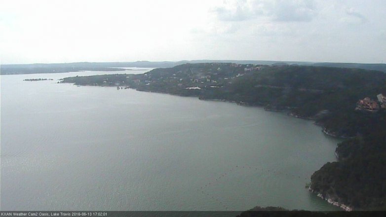 Lake Travis webcam, June 13, 2016 4:10 PM CT