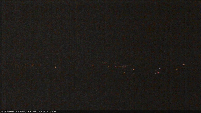 Lake Travis webcam, June 13, 2016 10:35 PM CT