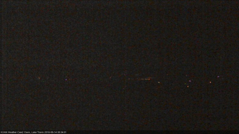 Lake Travis webcam, June 13, 2016 11:55 PM CT