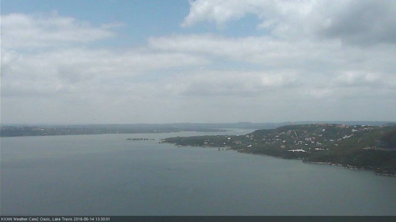 Lake Travis webcam, June 14, 2016 12:50 PM CT
