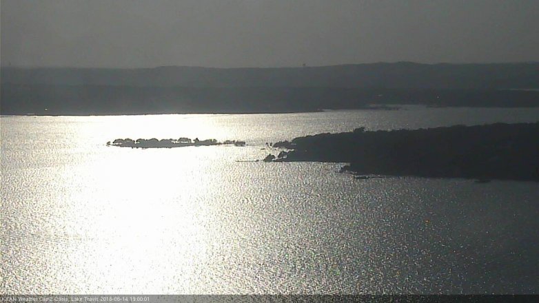 Lake Travis webcam, June 14, 2016 6:10 PM CT