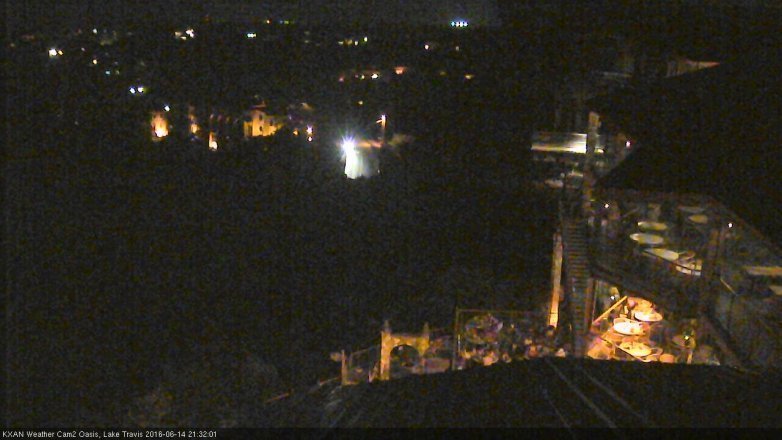 Lake Travis webcam, June 14, 2016 8:35 PM CT