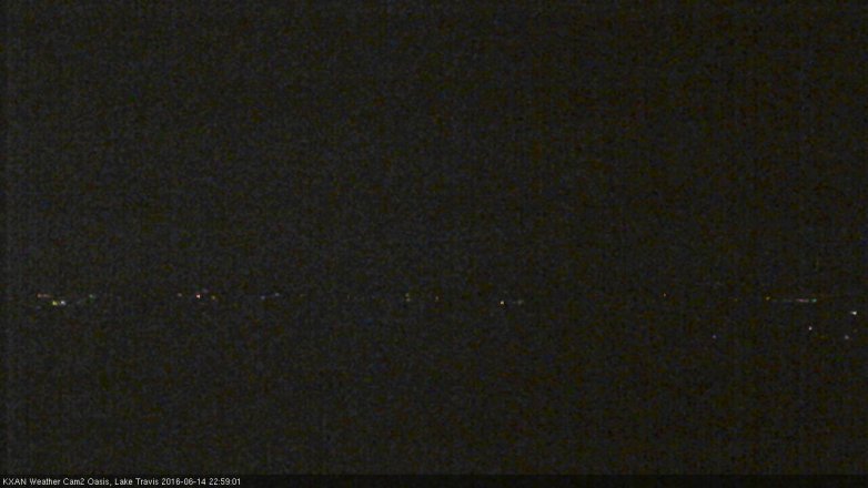 Lake Travis webcam, June 14, 2016 10:15 PM CT