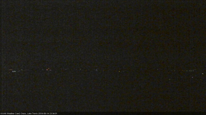 Lake Travis webcam, June 14, 2016 10:45 PM CT