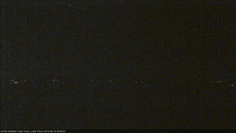 Lake Travis webcam, June 14, 2016 11:10 PM CT