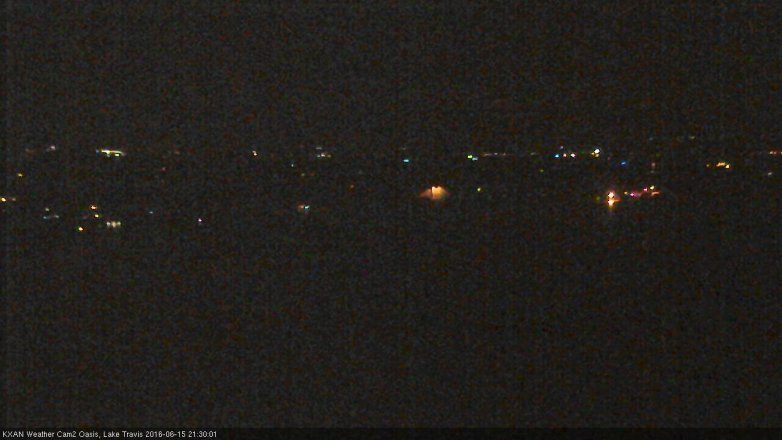 Lake Travis webcam, June 15, 2016 8:50 PM CT