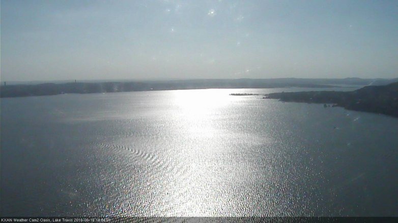 Lake Travis webcam, June 16, 2016 5:35 PM CT