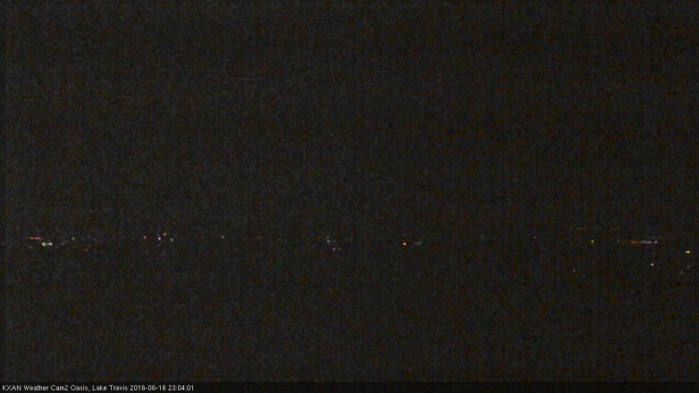 Lake Travis webcam, June 16, 2016 10:15 PM CT