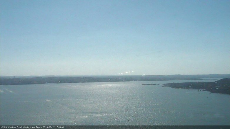 Lake Travis webcam, June 17, 2016 4:30 PM CT