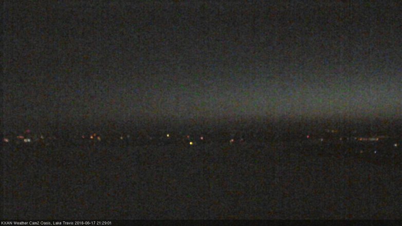 Lake Travis webcam, June 17, 2016 8:55 PM CT