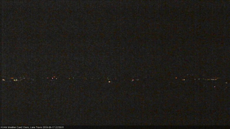 Lake Travis webcam, June 17, 2016 10:15 PM CT
