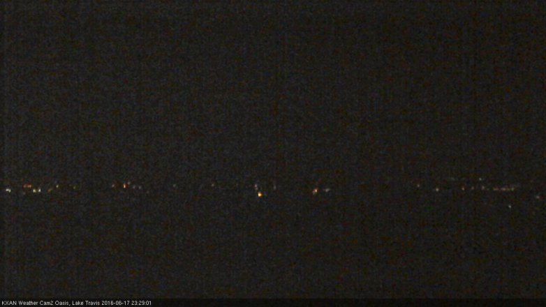 Lake Travis webcam, June 17, 2016 10:45 PM CT
