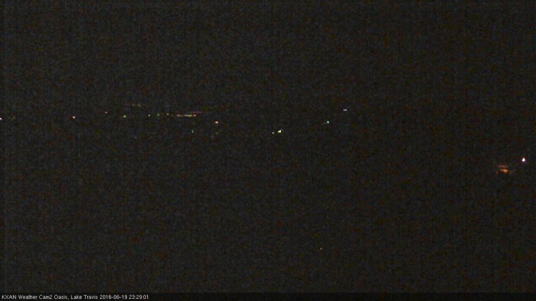 Lake Travis webcam, June 19, 2016 10:35 PM CT