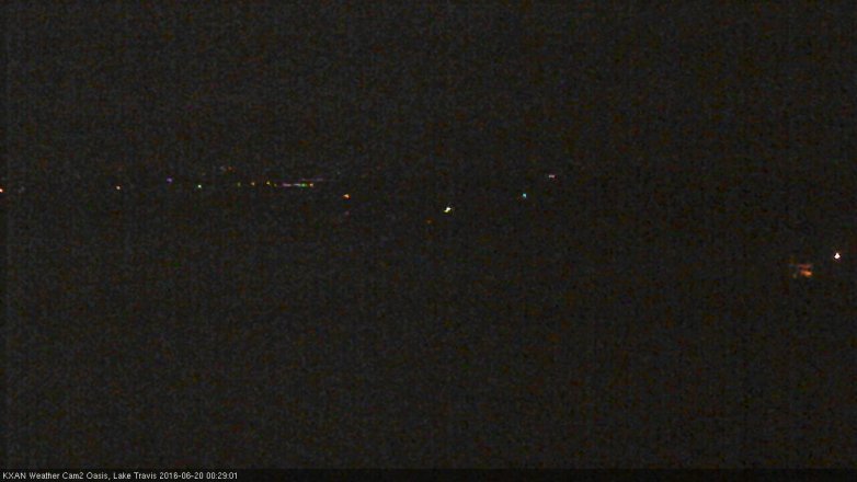 Lake Travis webcam, June 19, 2016 12:00 AM CT