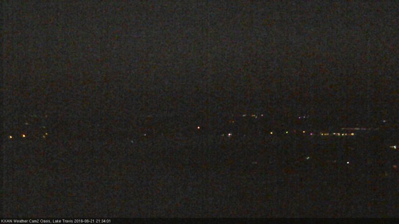 Lake Travis webcam, June 21, 2016 8:55 PM CT