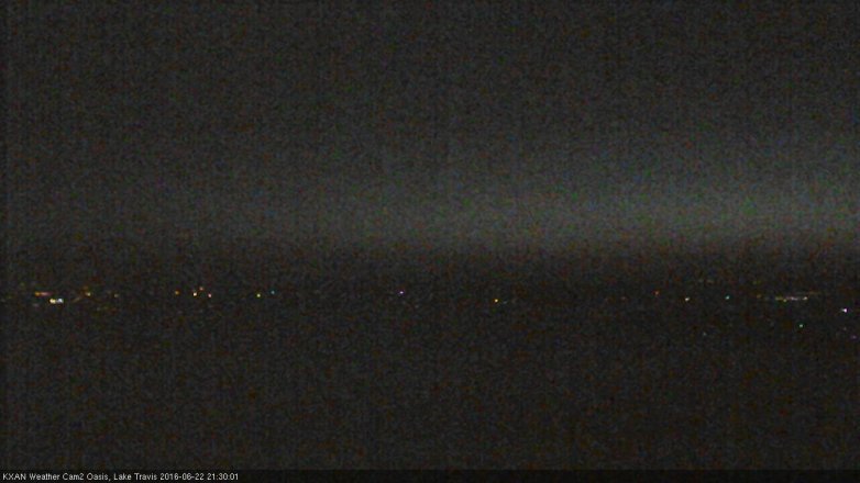 Lake Travis webcam, June 22, 2016 8:35 PM CT