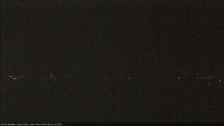 Lake Travis webcam, June 22, 2016 9:55 PM CT