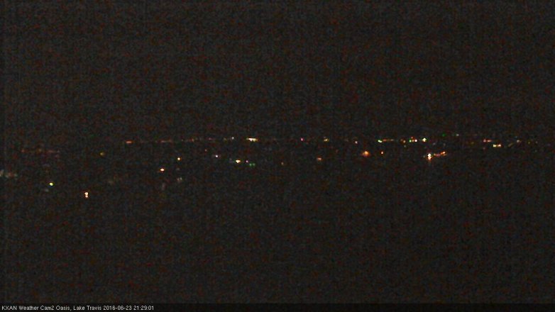 Lake Travis webcam, June 23, 2016 8:35 PM CT