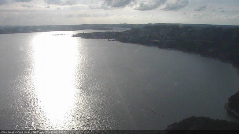 Lake Travis webcam, June 24, 2016 6:10 PM CT