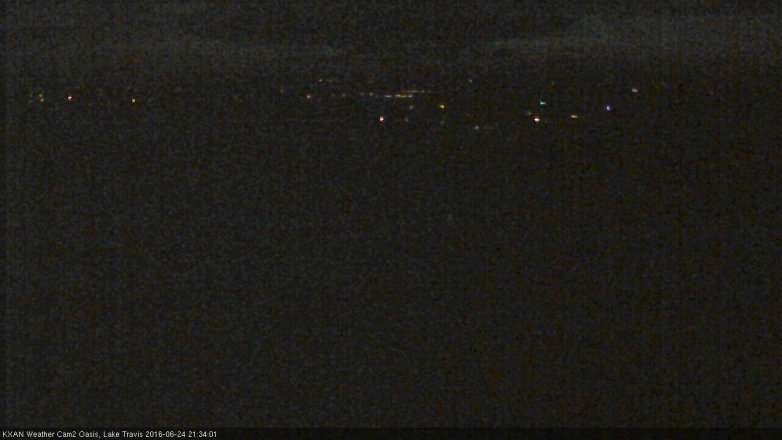 Lake Travis webcam, June 24, 2016 8:50 PM CT