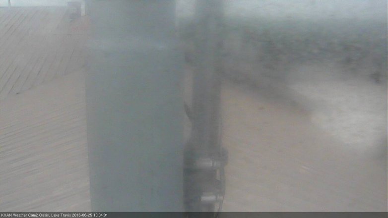 Lake Travis webcam, June 25, 2016 9:25 AM CT
