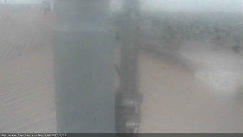 Lake Travis webcam, June 25, 2016 9:55 AM CT