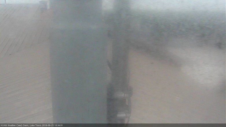 Lake Travis webcam, June 25, 2016 10:05 AM CT