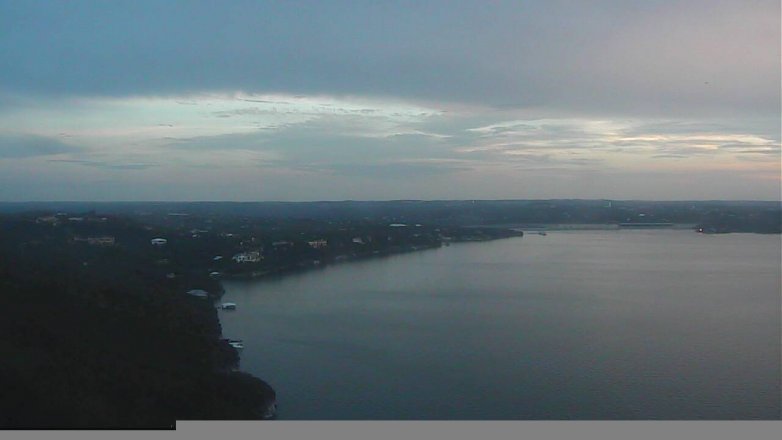 Lake Travis webcam, June 26, 2016 7:45 PM CT