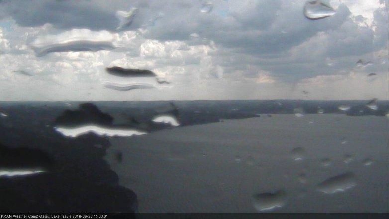 Lake Travis webcam, June 28, 2016 3:30 PM CT
