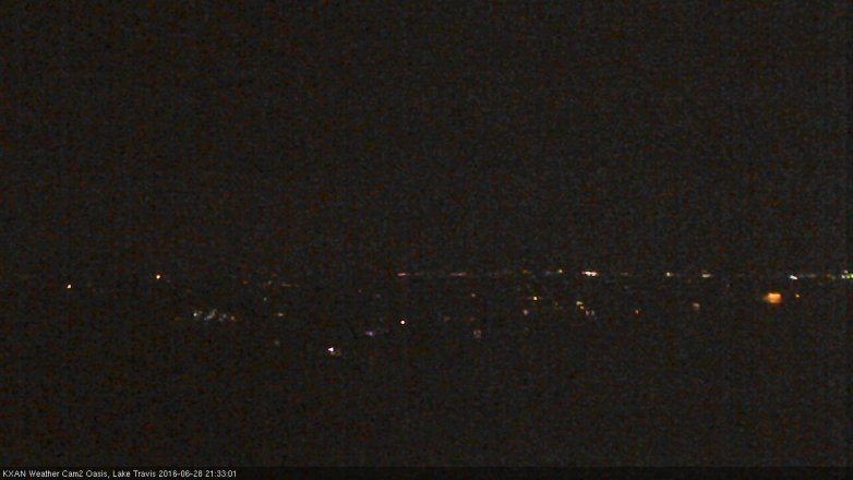 Lake Travis webcam, June 28, 2016 8:40 PM CT