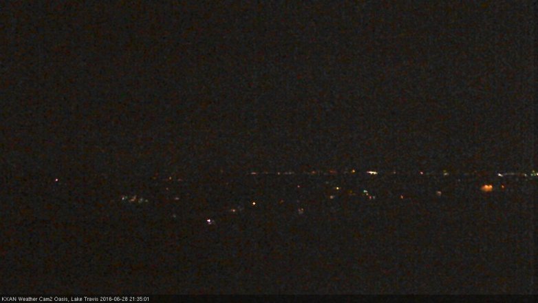 Lake Travis webcam, June 28, 2016 8:55 PM CT