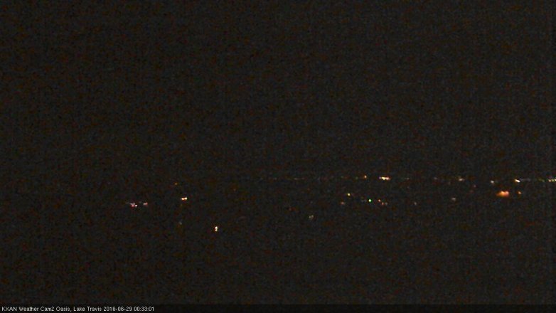 Lake Travis webcam, June 28, 2016 11:50 PM CT