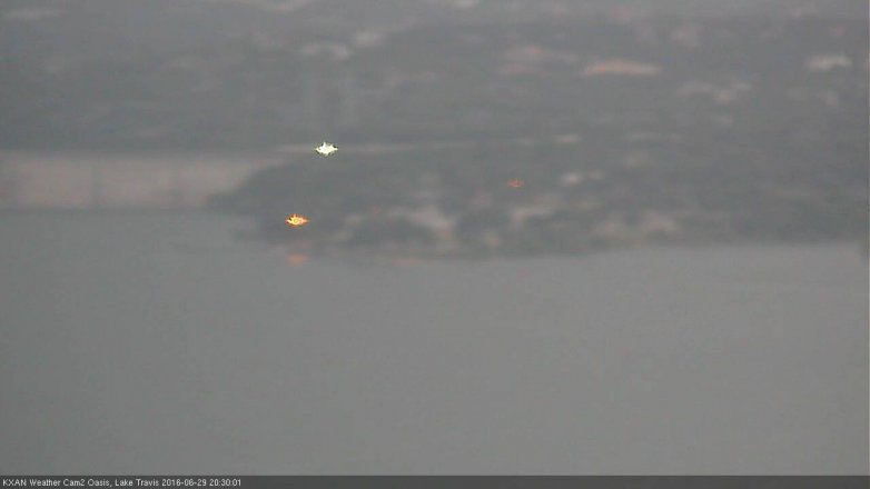 Lake Travis webcam, June 29, 2016 8:00 PM CT