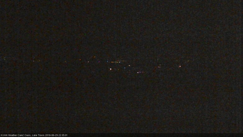 Lake Travis webcam, June 29, 2016 9:55 PM CT