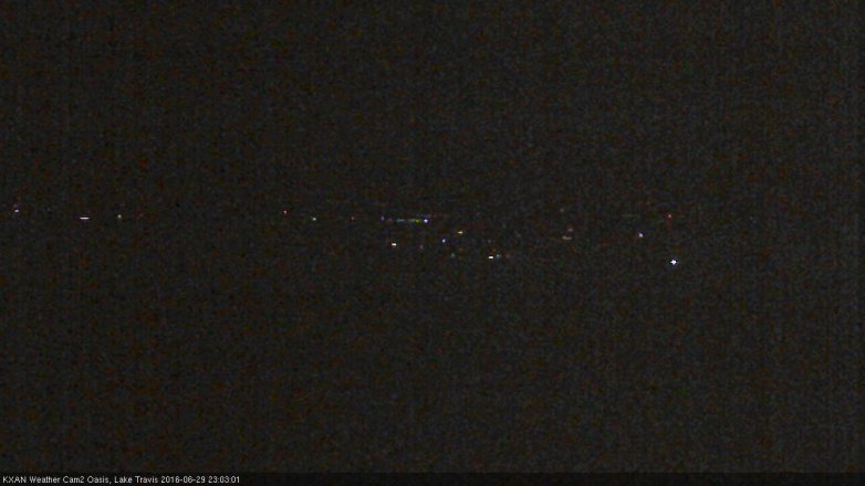 Lake Travis webcam, June 29, 2016 10:35 PM CT