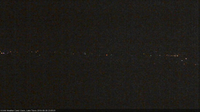 Lake Travis webcam, June 30, 2016 10:25 PM CT