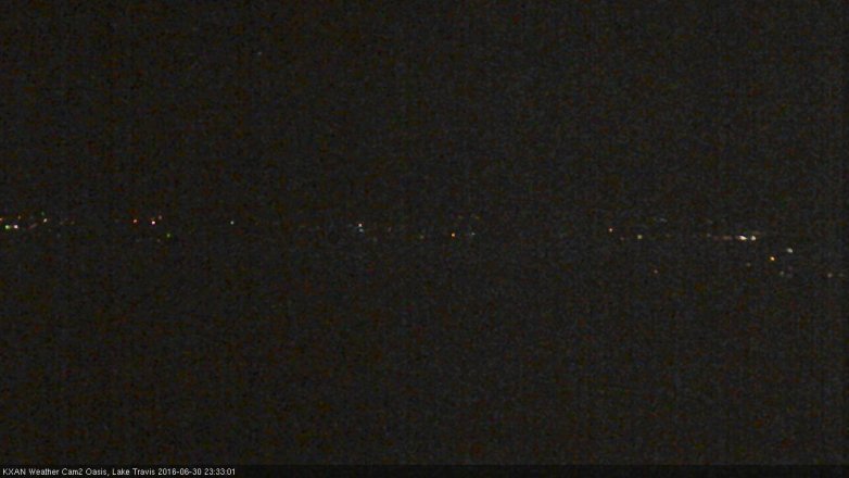 Lake Travis webcam, June 30, 2016 10:35 PM CT